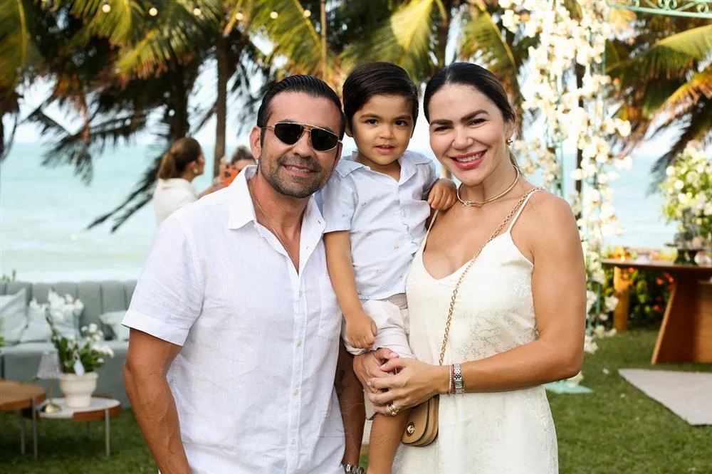 Abner Castro, Enrico Castro e Tatiana Ludovino