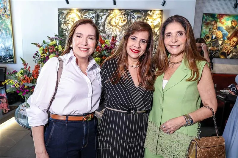 Adriana Teixeira, Martinha Assunção e Chrystiane Figueiredo