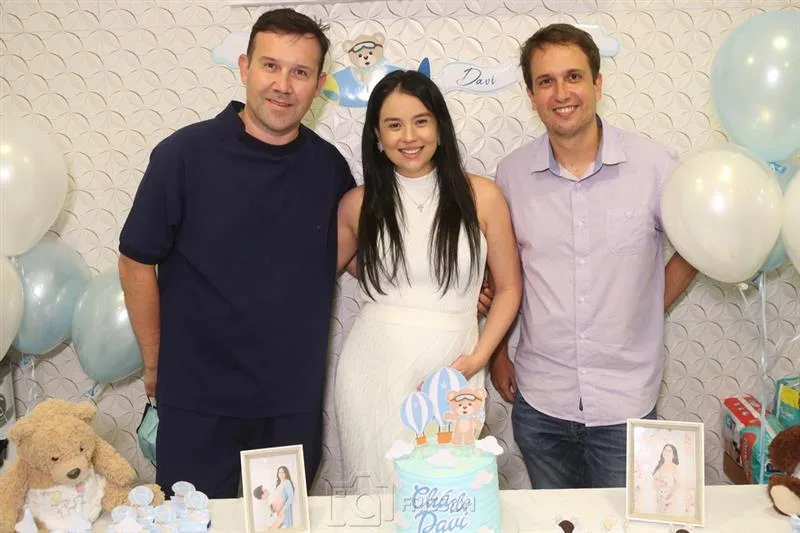 Daniel Freire, Rachel Bezerra e Bruno Tigre