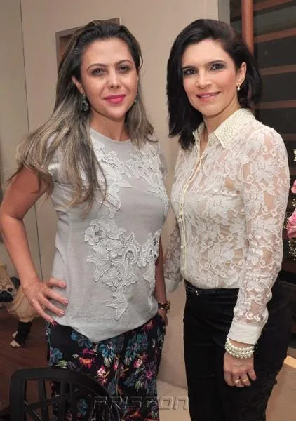 Cláudia Peter e Fabiana Lustosa