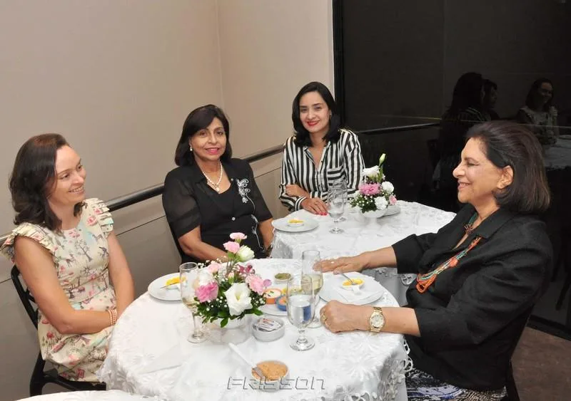 Daniele Alencar, Socorro Lustosa, Mirian Lustosa e Lúcia Lustosa