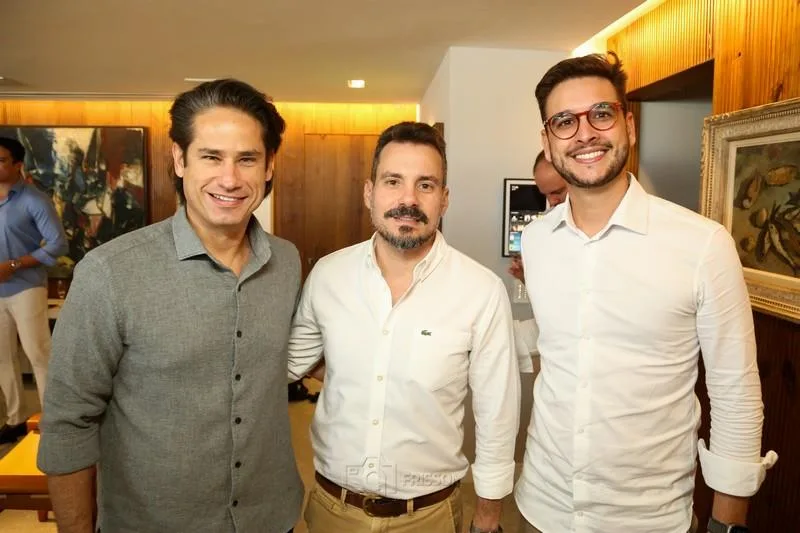 David Rodrigues, Miguel Filho e Filipe Leão