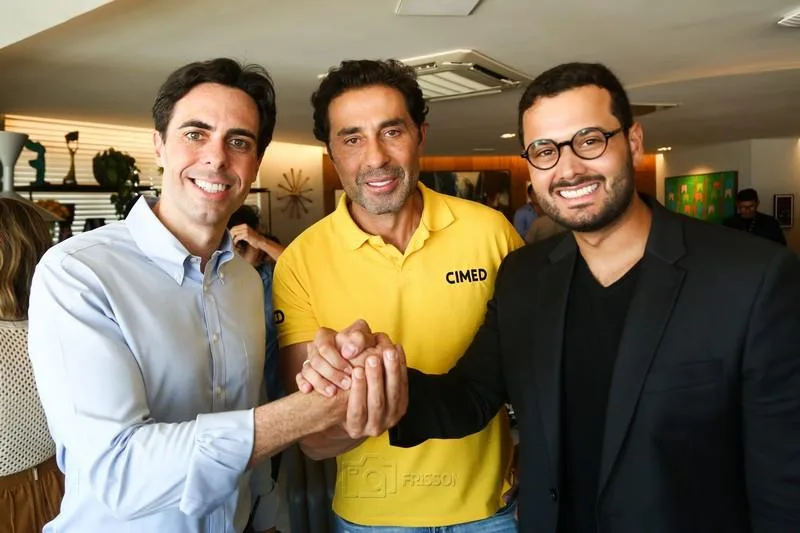 Diego Villar, João Adibe e André Farias