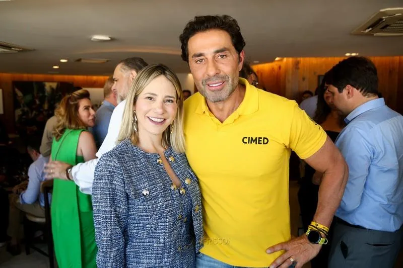 Gaída Dias e João Adibe