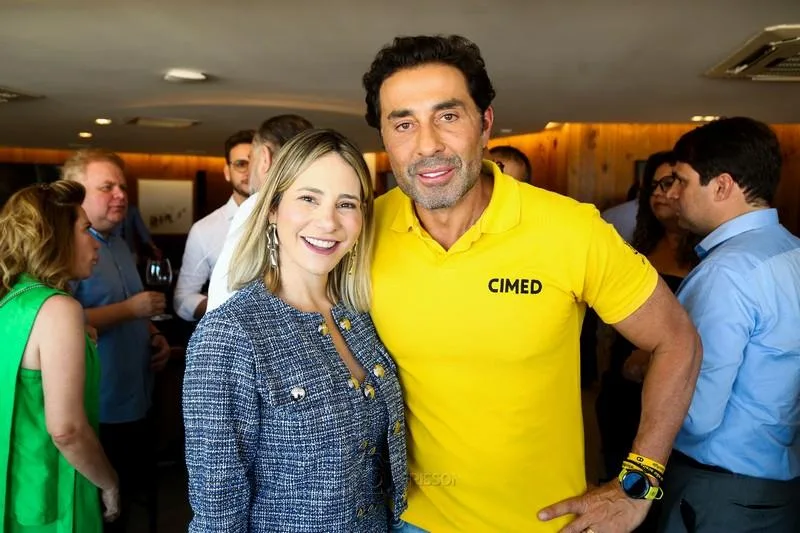 Gaída Dias e João Adibe