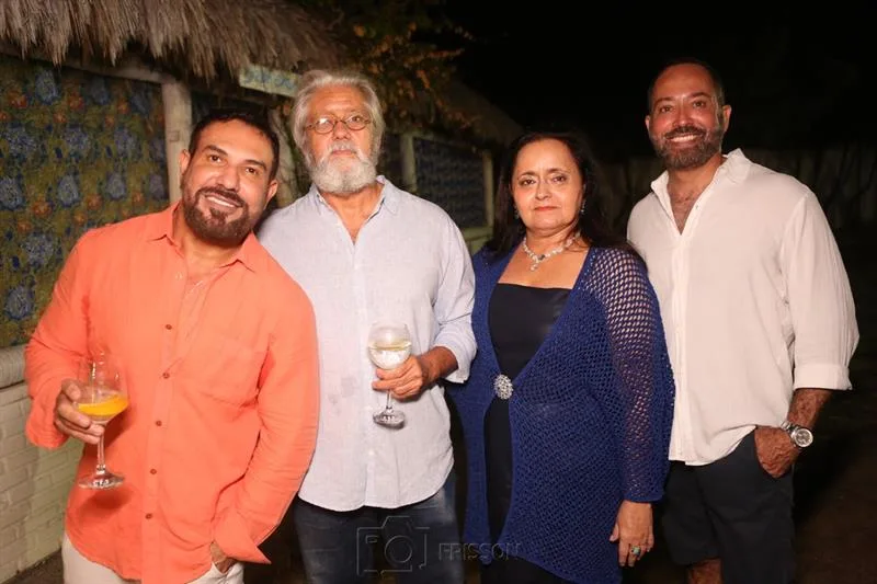 Adam Vieira, Grauzer Costa, Lisse Novaes e Luciano Esteves