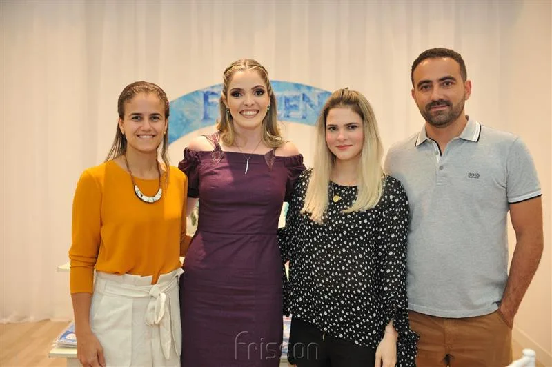 Andrea Verçosa, Natália Diogo, Carolina e Reno Verçosa