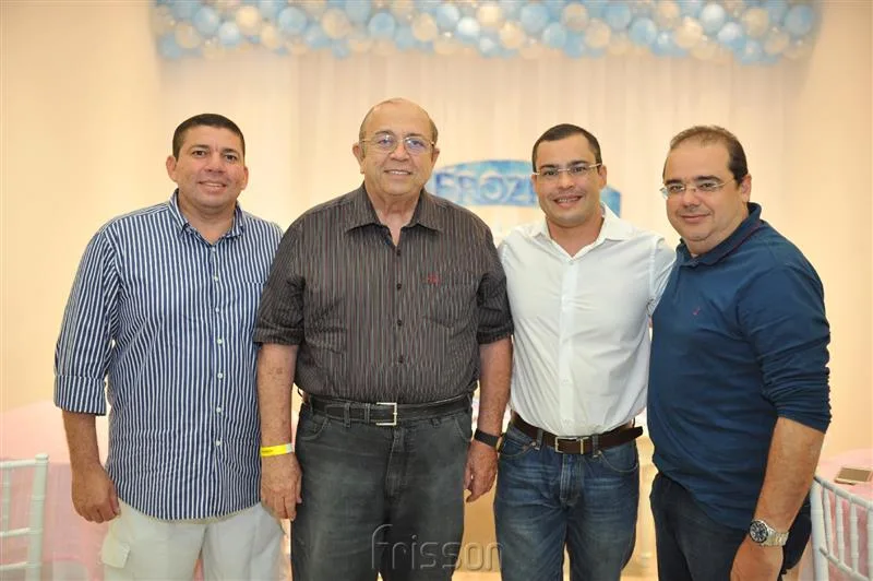 Dário Lima, Valmir Rosa, Marcelo Diogo e Sérgio Gomes de Matos