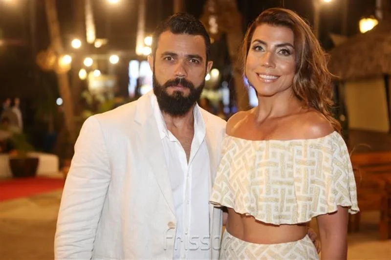 Amilton Inácio e Georgiana Jereissati