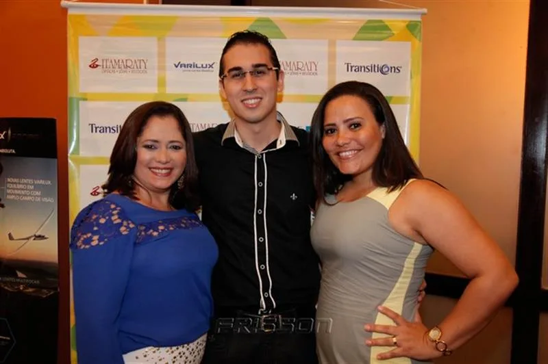Cidonia Sousa, Ivens Granado e Aline Dantas