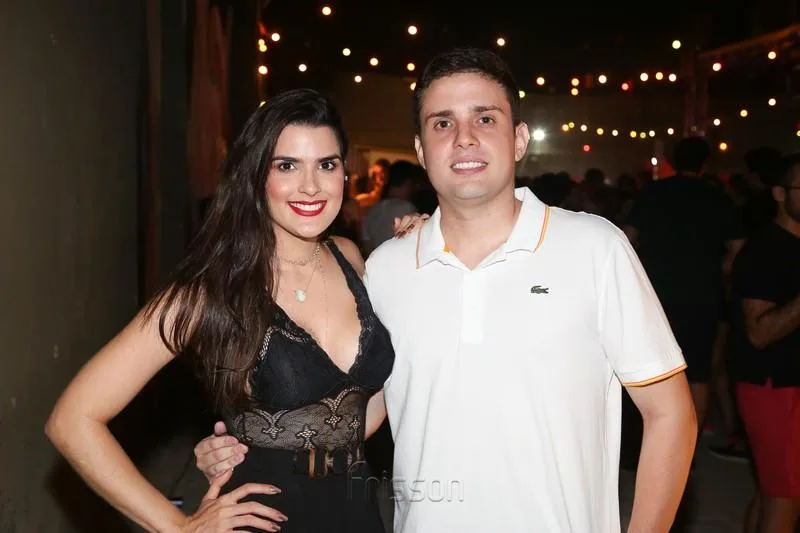 Aline Brígido e Ricardo Bayma