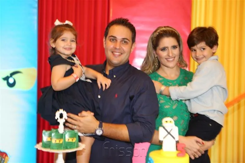 Athina, Bruno, Henri e Rebeca Bastos