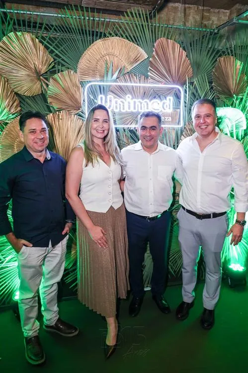 Flavio Ibiapina, Fernanda Colares, Marcos Aragão e Fabricio Martins