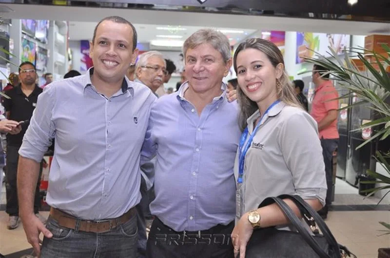 Ednardo Amaro, João Rabelo e Eridan Macedo