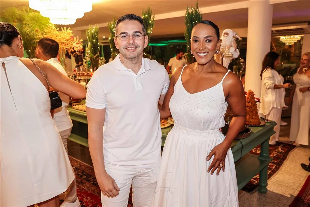 Edward Barreto e Marlecia Sousa