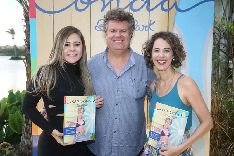 Brenda Riveli, Evandro Colares e Micheline Olivindo