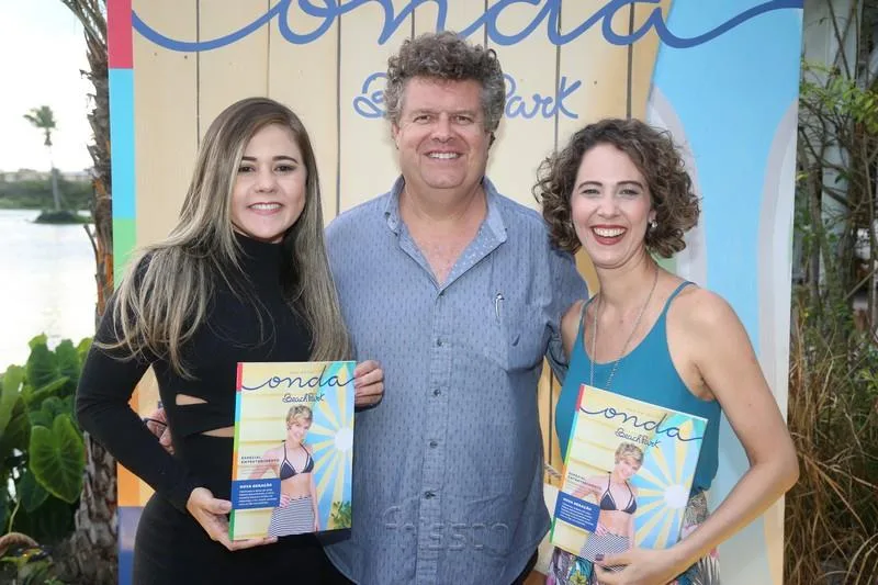Brenda Riveli, Evandro Colares e Micheline Olivindo