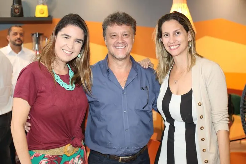 Caroline Holanda, Vademir Lungati e Flávia Belmino