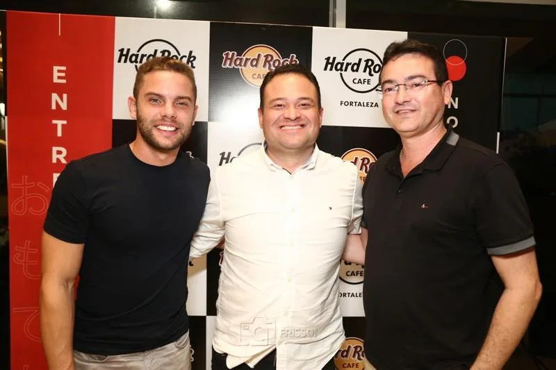 Alexandre Gurgel, Walber Júnior e Mauro Régis
