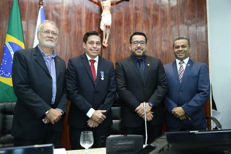 Deodato Ramalho, Alfredo Marques, Márcio Martins e Evaldo Costa