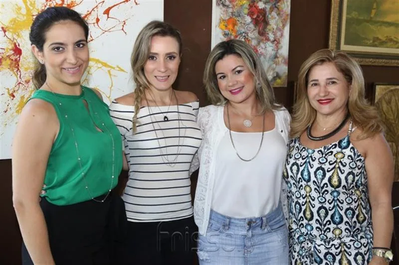 Camilla Rodrigues, Olga Vieira, Liliane Gomes e Socorro Bezerra