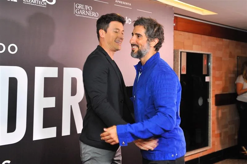 Rodrigo Faro e Marcos Mion
