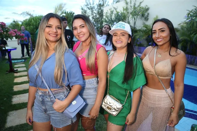 Fabiana Mendes, Michelle Lima, Mariana Diniz e Amanda Wilker
