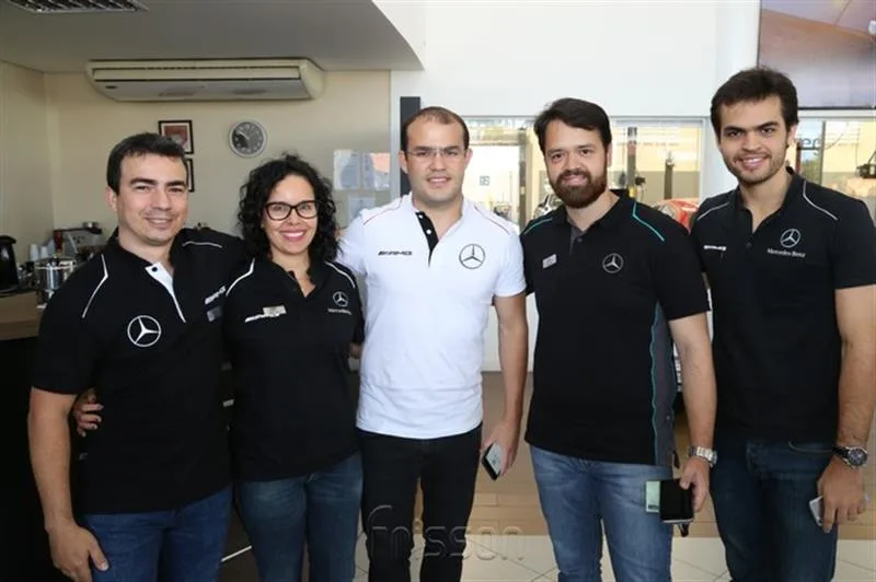 Airton Batista, Carol Mota, Eduardo, Leandro Rocha e Lucas Avelino