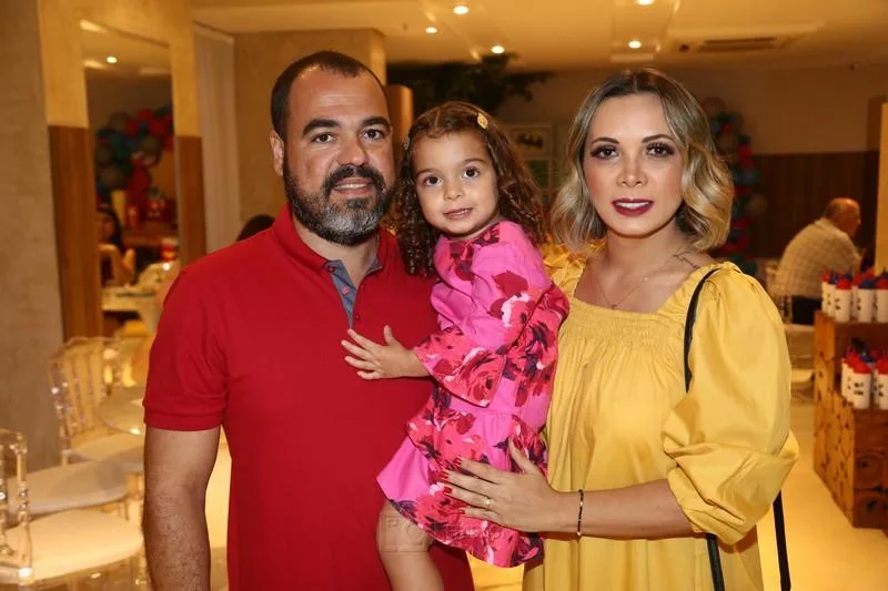 Alfredo, Louise e Andréa Cordeiro
