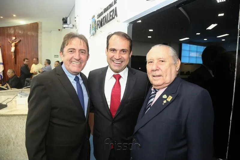 Adail Junior, Salmito Filho e Idalmir Feitosa