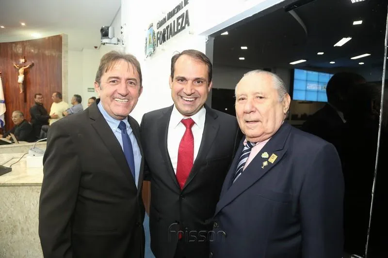 Adail Junior, Salmito Filho e Idalmir Feitosa
