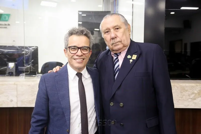 Fabiano Piúba e Idalmir Feitosa