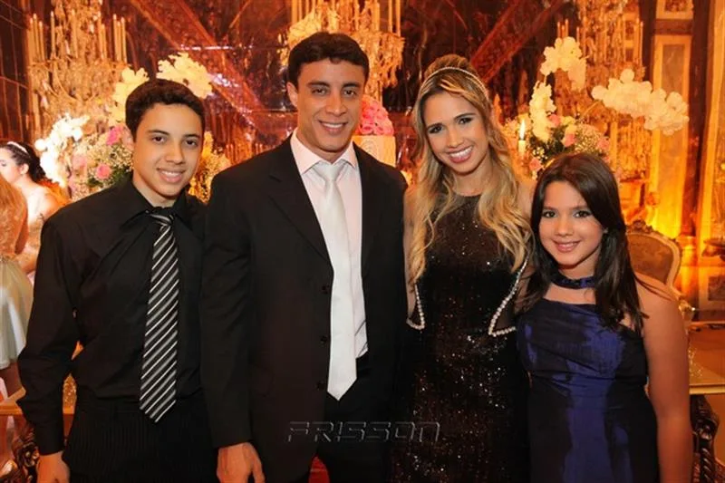 Breno, Ricardo, Nayana e Maria Eduarda Gadelha