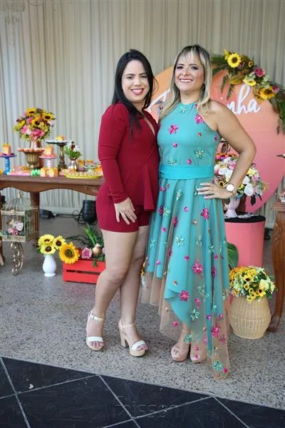 Bárbara Feitosa e Jocy Jinkings