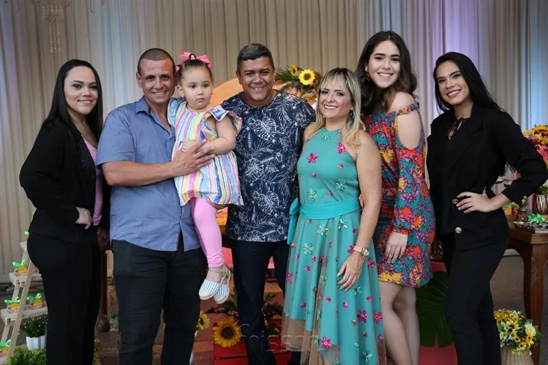 Dani, Junior, Lumma Duarte, Geovanne, Jocy Jinkings e Luana Duarte