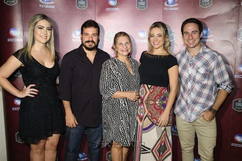 Ana Carolina Marques, Miguel Filho, Rosângela, Gaida Dias e Felipe Revuelta