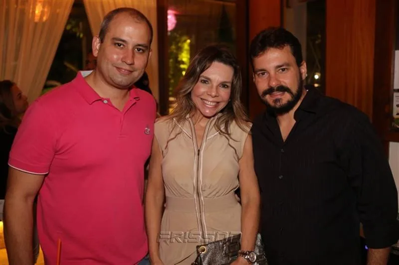 André Linheiro, Lilian Porto e Miguel Filho