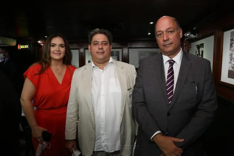 Ana, Mario e Moacir Albuquerque