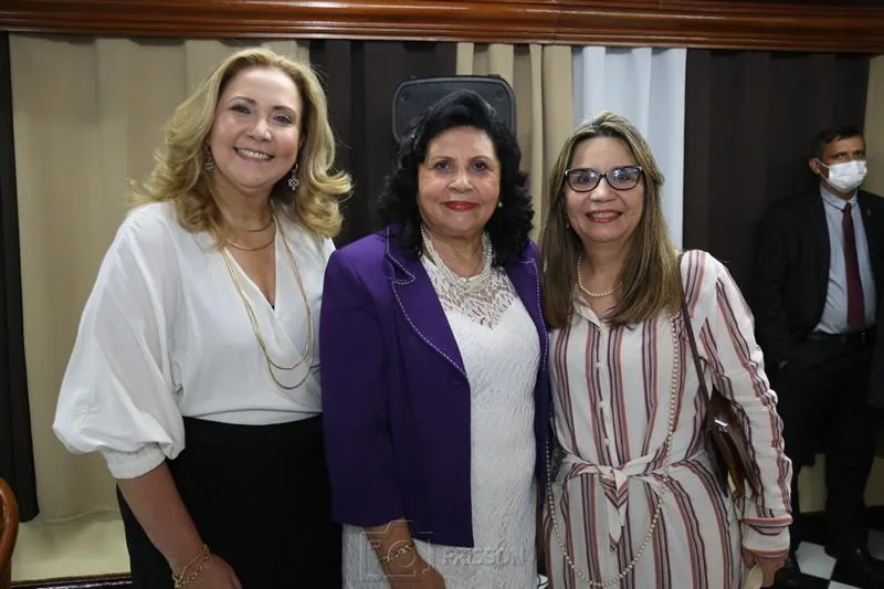 Andrea Delfino, Nailde Pinheiro e Sílvia Nóbrega