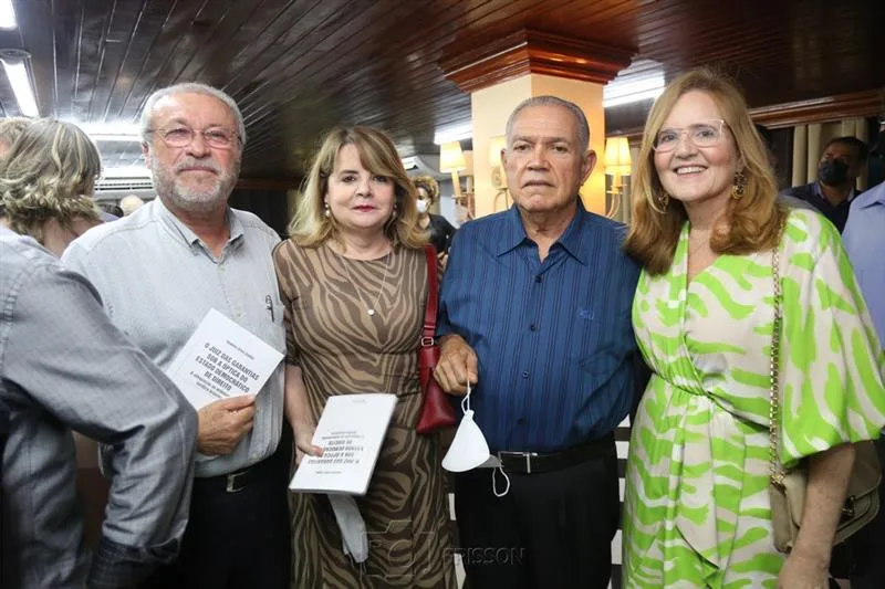 Cândido Albuquerque, Lenira Saraide, Carlos Alberto e Carla Forte