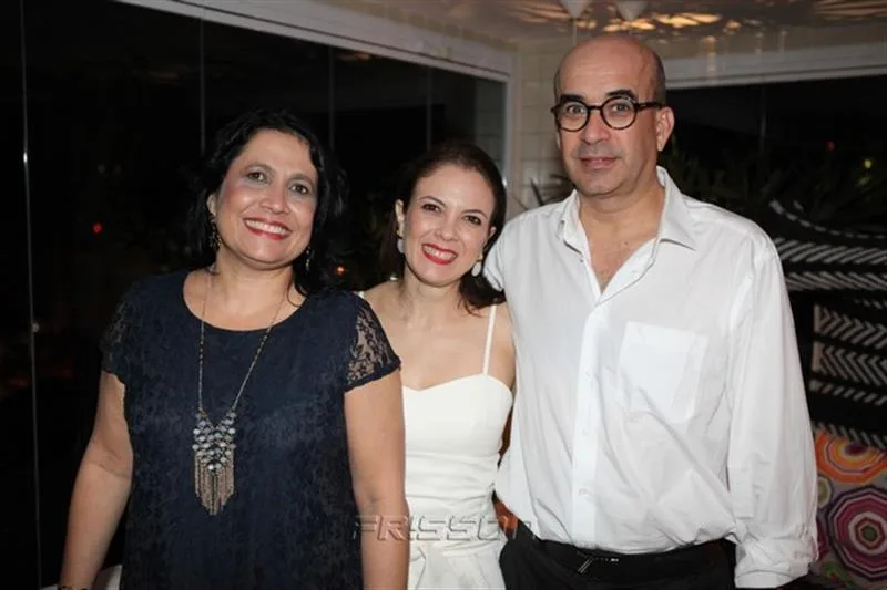 Andreia Novaes, Manuella e Francisco Brandão