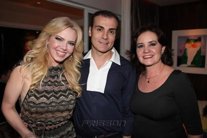 Branca Mourão, Rodrigo Maia e Verônica Barreira