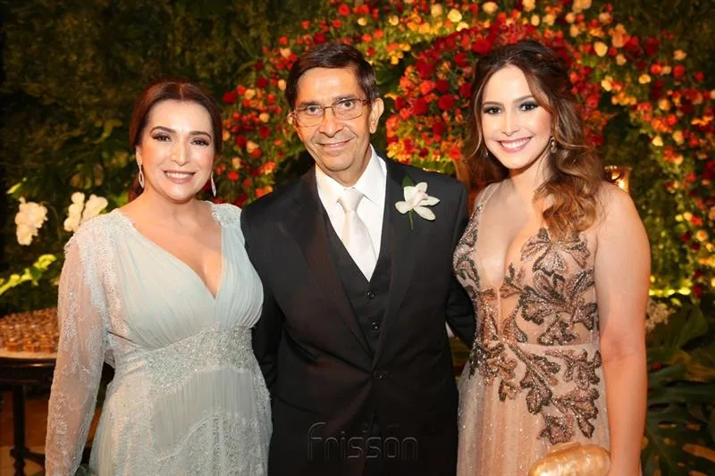 Adriana, Wagner e Marcela Teixeira