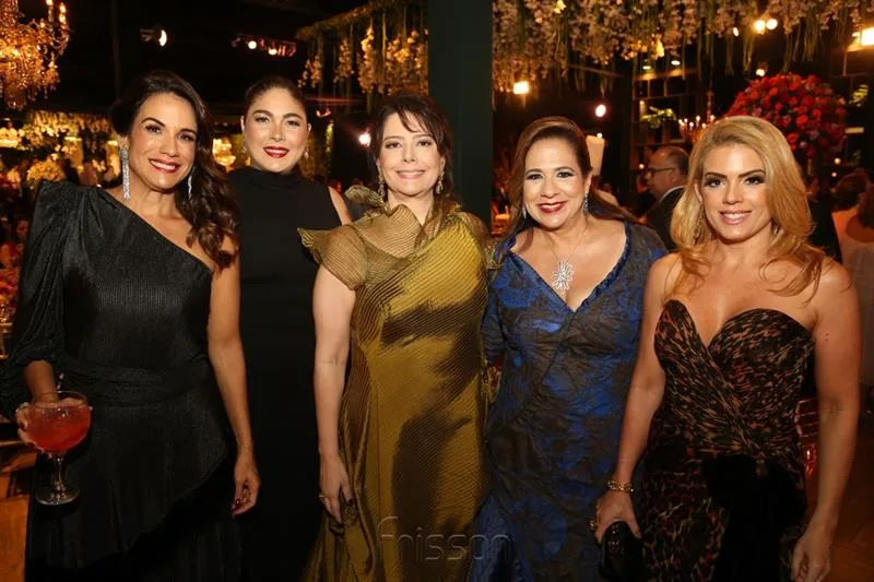 Ana Virgínia Martins, Izabela Fiúza, Cláudia Gradvohl, Martinha Assunção e Letícia Studart