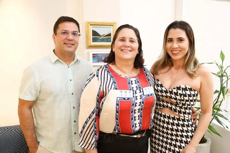 Cássio Saboia, Fernanda Cláudia e Louise Saboia