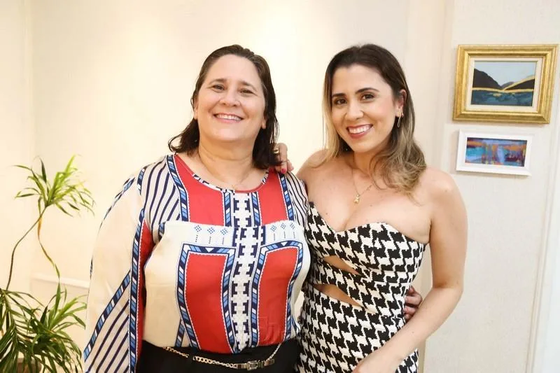 Fernanda Cláudia e Louise Saboia