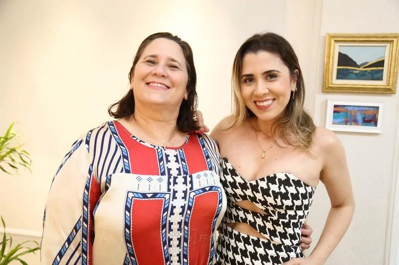 Fernanda Cláudia e Louise Saboia