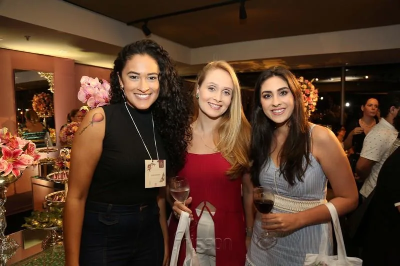 Ariadina Alemida, Tais Gomes e Laisa Viana