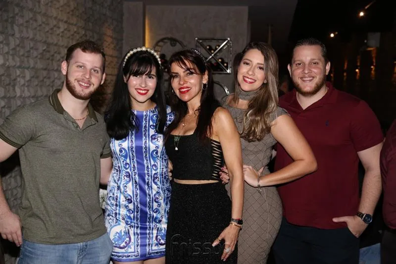 Custódio Alberto, Brena, Zilda Pessoa, Marina Torquato e Vicente Pessoa