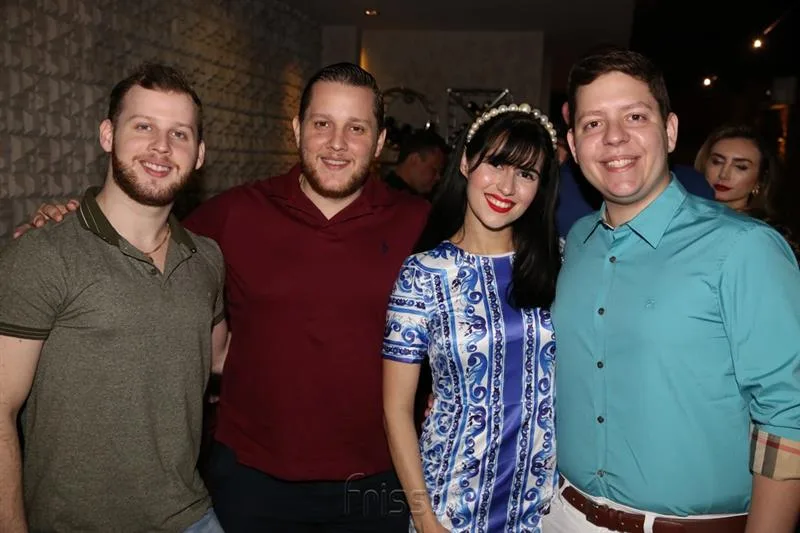 Custódio Alberto, Vicente, Brena Pessoa e José Barbosa